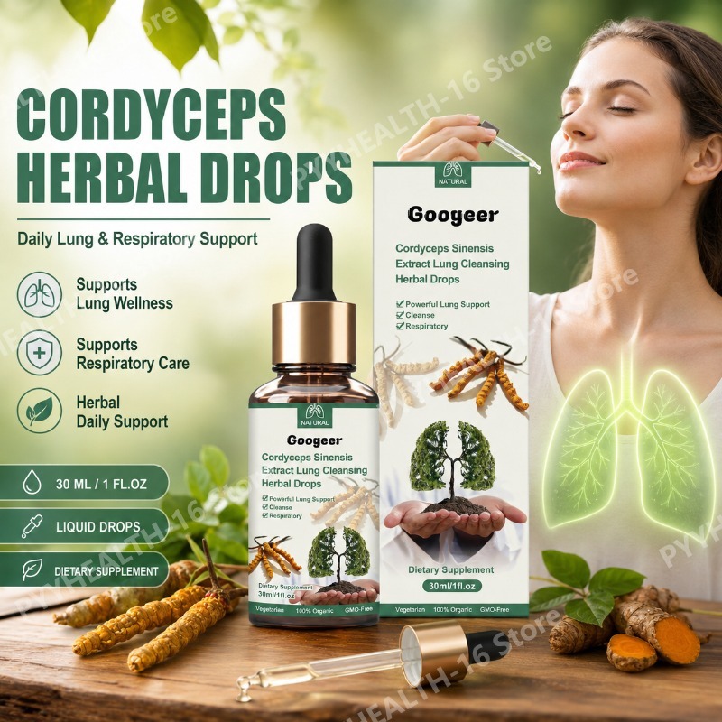 Gotas Herbais de Cordyceps Sin - Herbal Wellness Formula avaliação e preço