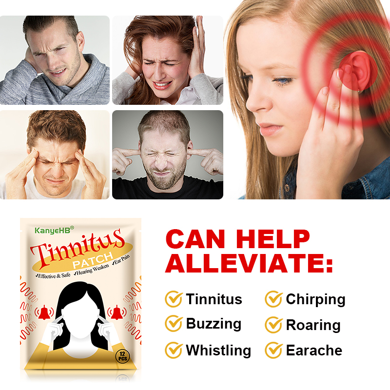 Tinnitus Relief Patch para ouv - Herbal Zumba avaliação e preço