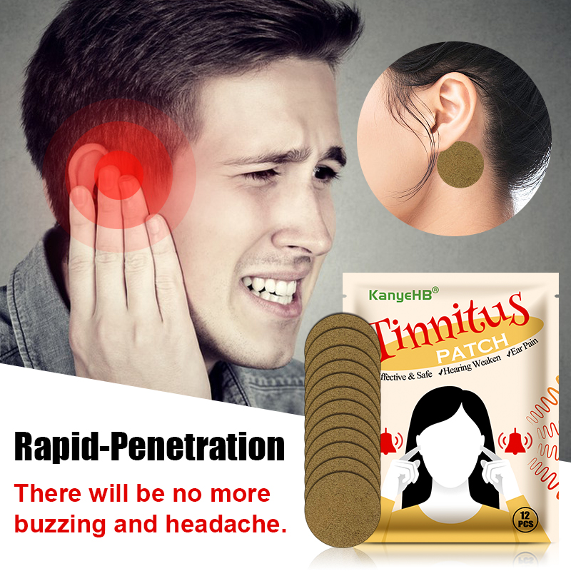 Tinnitus Relief Patch para ouv - Herbal Zumba avaliação e preço